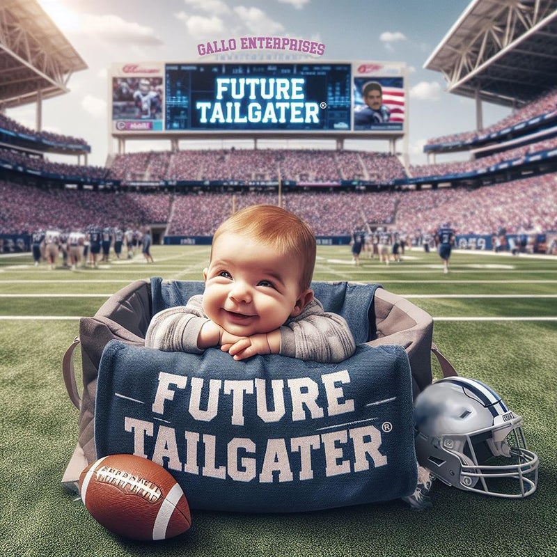 Future Tailgater Baby Toe Bootie Socks for Philadelphia Fans - Image 2